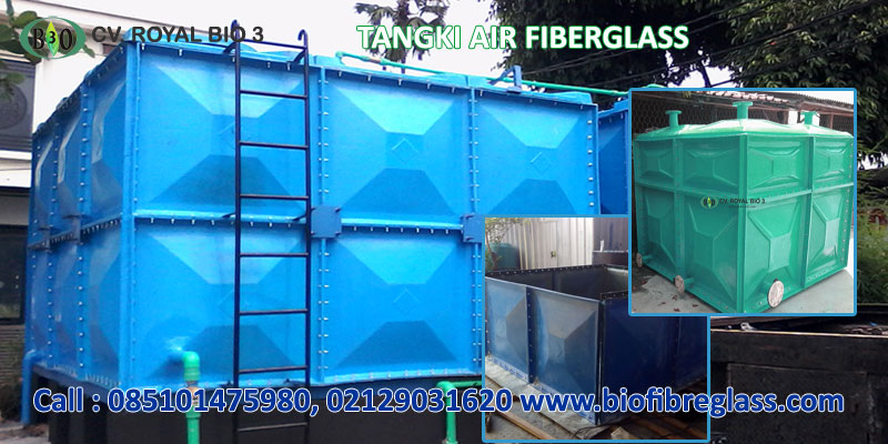 Tangki Air Fiberglass Panel Tank Fiberglass